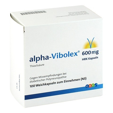 Alpha-Vibolex 600mg HRK 100 Stück N3