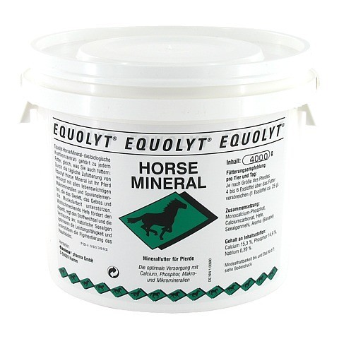 EQUOLYT Horse Mineral Pulver 4 Kilogramm
