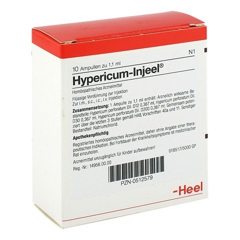 HYPERICUM INJEEL Ampullen 10 Stck N1