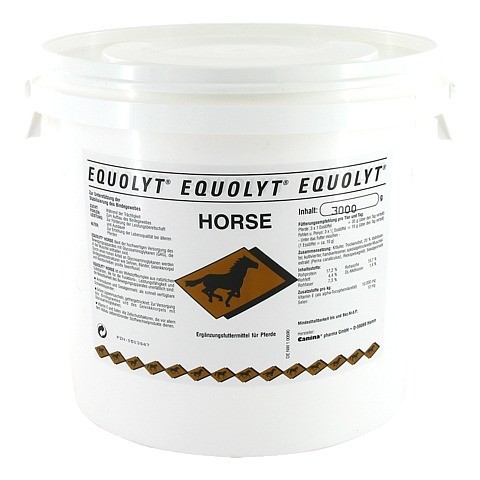 EQUOLYT Horse Pulver 3 Kilogramm