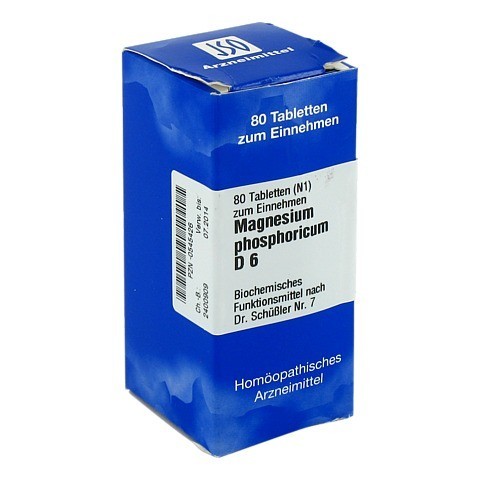 BIOCHEMIE 7 Magnesium phosphoricum D 6 Tabletten 80 Stck N1
