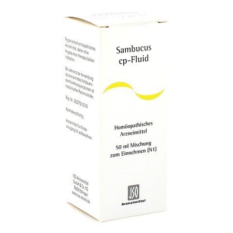 SAMBUCUS CP-Fluid 50 Milliliter N1
