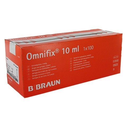 OMNIFIX Solo Spr.10 ml Luer Lock latexfrei 100x10 Milliliter