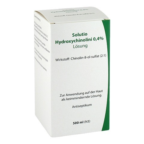 SOLUTIO HYDROXYCHIN. 0,4% 500 Milliliter N3