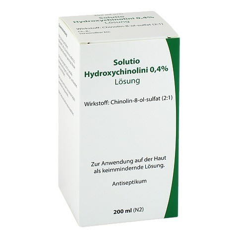 SOLUTIO HYDROXYCHIN. 0,4% 200 Milliliter N2