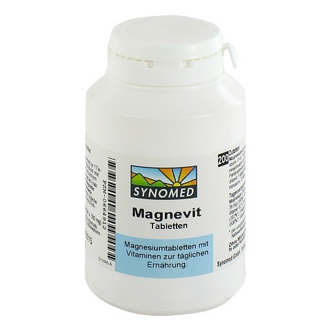 MAGNEVIT Synomed Tabletten 200 Stck