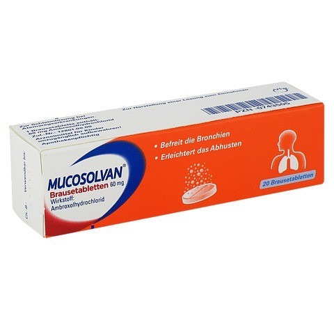 MUCOSOLVAN Brausetabletten 60 mg 20 Stck N1