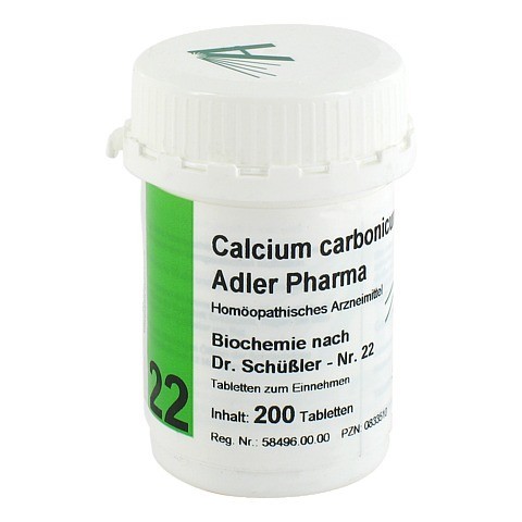 BIOCHEMIE Adler 22 Calcium carbonicum D 12 Tabl. 200 Stck