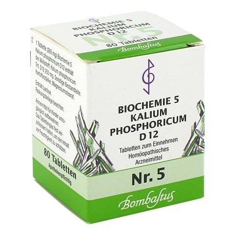 BIOCHEMIE 5 Kalium phosphoricum D 12 Tabletten 80 Stck N1