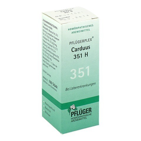 PFLÜGERPLEX Carduus 351 H Tabletten 100 Stück N1