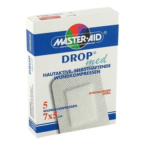 DROP med 5x7 cm Wundverband steril Master Aid 5 Stck