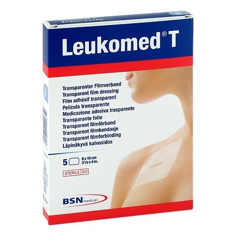 LEUKOMED transp.sterile Pflaster 8x10 cm 5 Stck