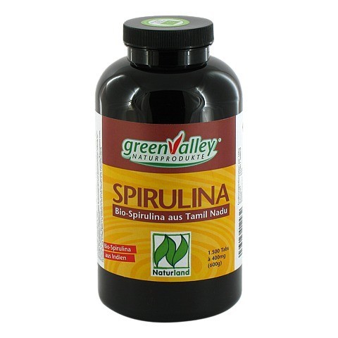 GREENVALLEY Bio Spirulina Tabletten 1500 Stck