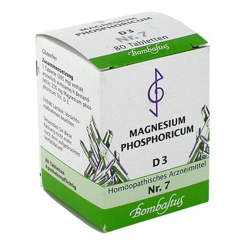 BIOCHEMIE 7 Magnesium phosphoricum D 3 Tabletten 80 Stück N1