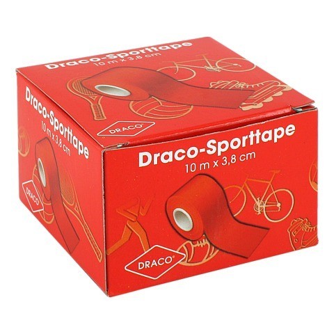DRACO TAPEVERBAND 3,8 cmx10 m rot 1 Stck