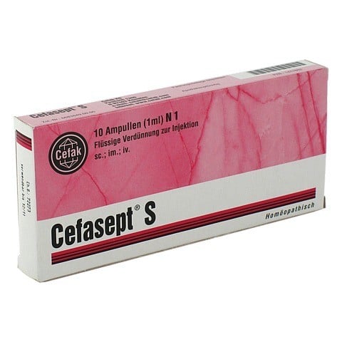 CEFASEPT S Injektionslsung 10 Stck N1