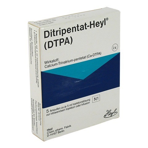 DITRIPENTAT-Heyl Injektionslsung Ampullen 5x5 Milliliter N1