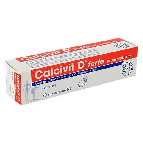 Calcivit D forte 1000mg/880 I.E. 20 Stck N1