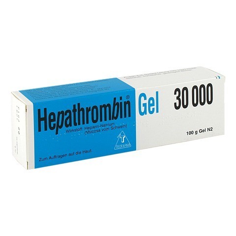 Hepathrombin-Gel 30000 I.E. 100 Gramm N2