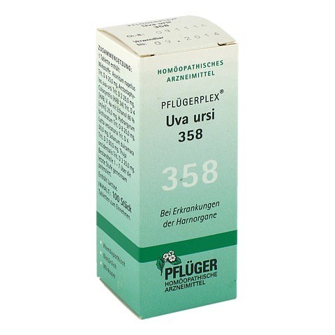 PFLGERPLEX Uva Ursi 358 Tabletten 100 Stck N1