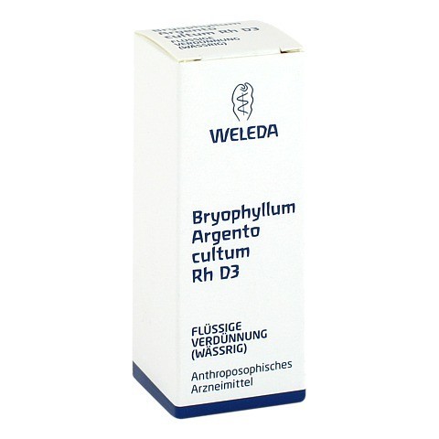BRYOPHYLLUM ARGENTO cultum Rh D 3 Dilution 20 Milliliter N1