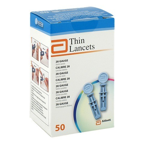 ABBOTT Thin Lancets 50 Stck