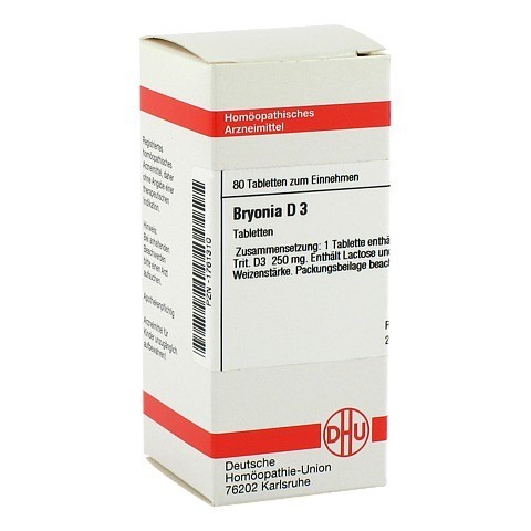 BRYONIA D 3 Tabletten 80 Stck N1
