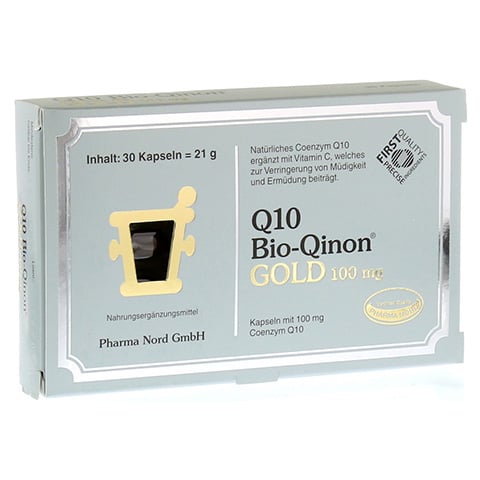 Q10 BIO Qinon Gold 100 mg Pharma Nord Kapseln 30 Stück