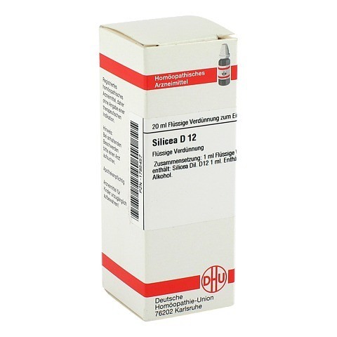 SILICEA D 12 Dilution 20 Milliliter N1