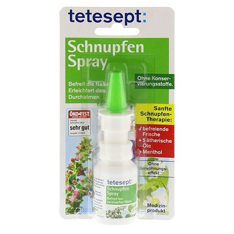 TETESEPT Schnupfen Spray 20 Milliliter