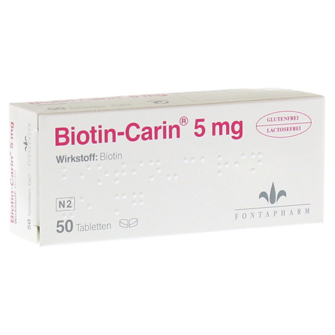 Biotin-Carin 5mg 50 Stück