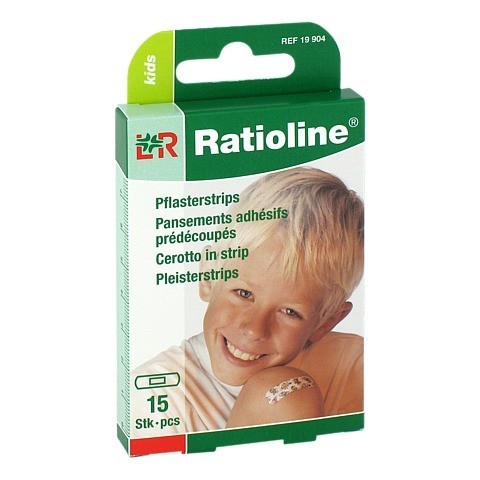 RATIOLINE kids Pflasterstrips 15 Stck