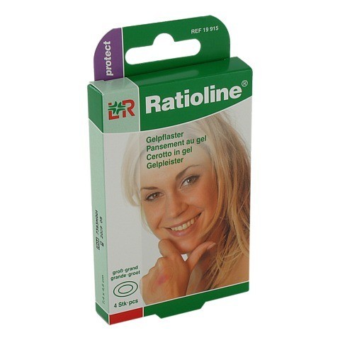 RATIOLINE protect Gelpflaster gro 4 Stck