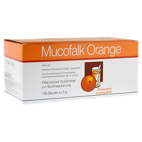 Mucofalk Orange Beutel 100 Stück