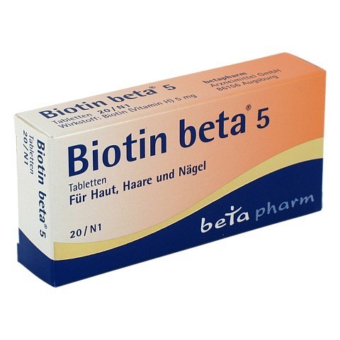 Biotin beta 5 20 Stck N1