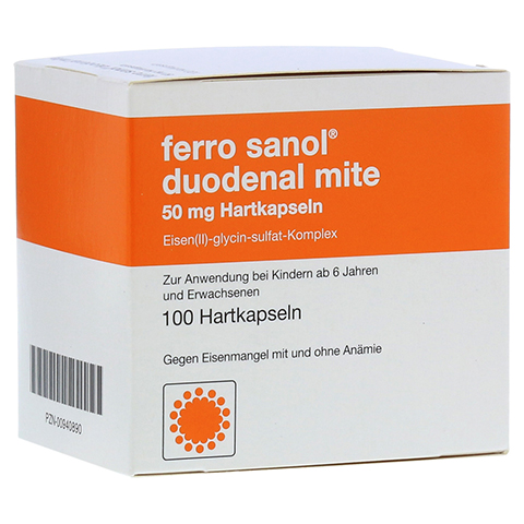 Ferro sanol duodenal mite 50mg 100 Stck N3