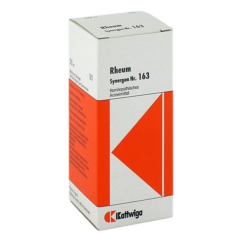 SYNERGON KOMPLEX 163 Rheum Tropfen 50 Milliliter N1