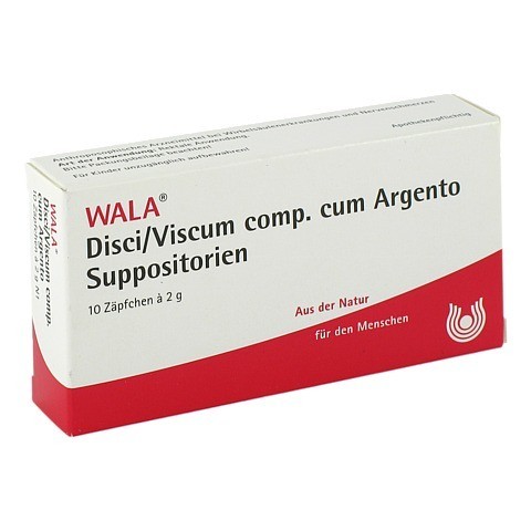 DISCI/Viscum comp.cum Argento Suppositorien 10x2 Gramm N1
