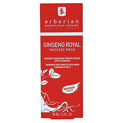 erborian Ginseng Royal Massage Maske -straffende wrmende 1-Minute-Gesichtsmaske 50 Milliliter - Vorderseite