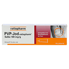 PVP-JOD-ratiopharm Salbe 100 Gramm N2 - Vorderseite