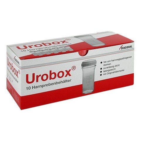 URO BOX Behlter fr Urin 10 Stck