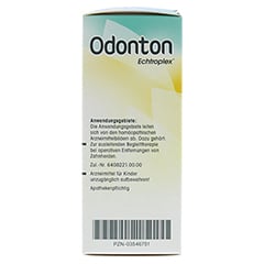 ODONTON Echtroplex Mischung 100 Milliliter - Linke Seite
