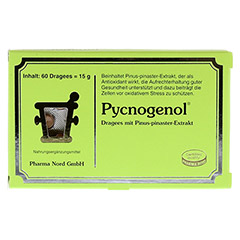 Pycnogenol Kiefernrindenextrakt 60 Stück - Vorderseite