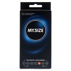 MYSIZE 60 Kondome 10 Stck - Vorderseite
