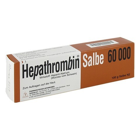 Hepathrombin-Salbe 60000 I.E. 100 Gramm N2