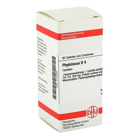 PHYTOLACCA D 4 Tabletten 80 Stck N1