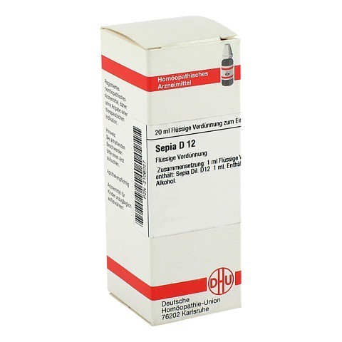 SEPIA D 12 Dilution 20 Milliliter N1