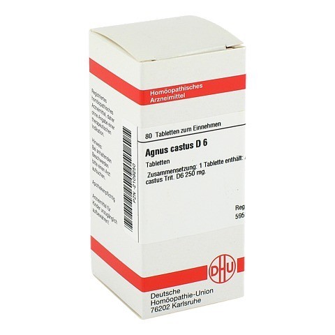AGNUS CASTUS D 6 Tabletten 80 Stück N1
