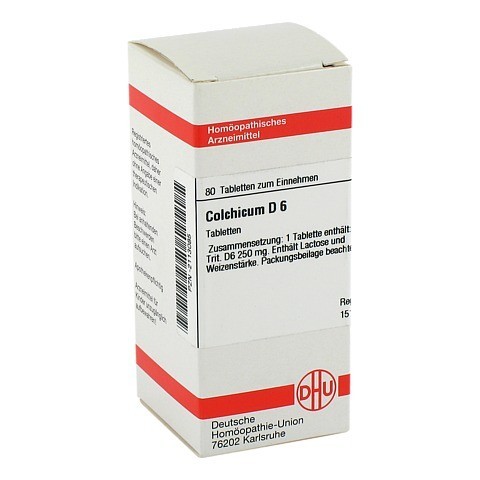 COLCHICUM D 6 Tabletten 80 Stück N1