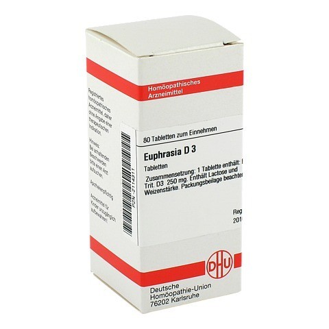 EUPHRASIA D 3 Tabletten 80 Stck N1